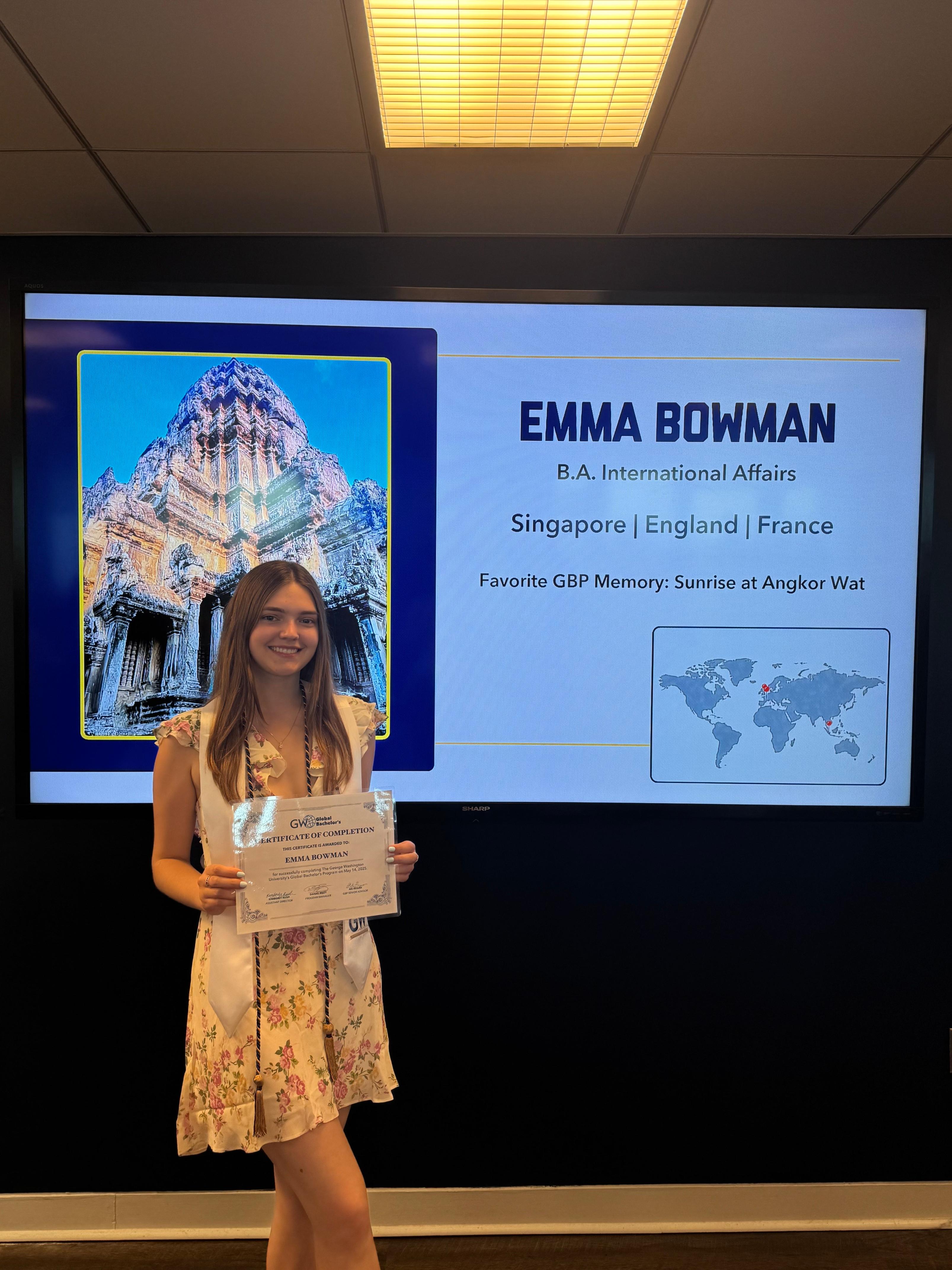 Emma Bowman, Student Success Coach Photo